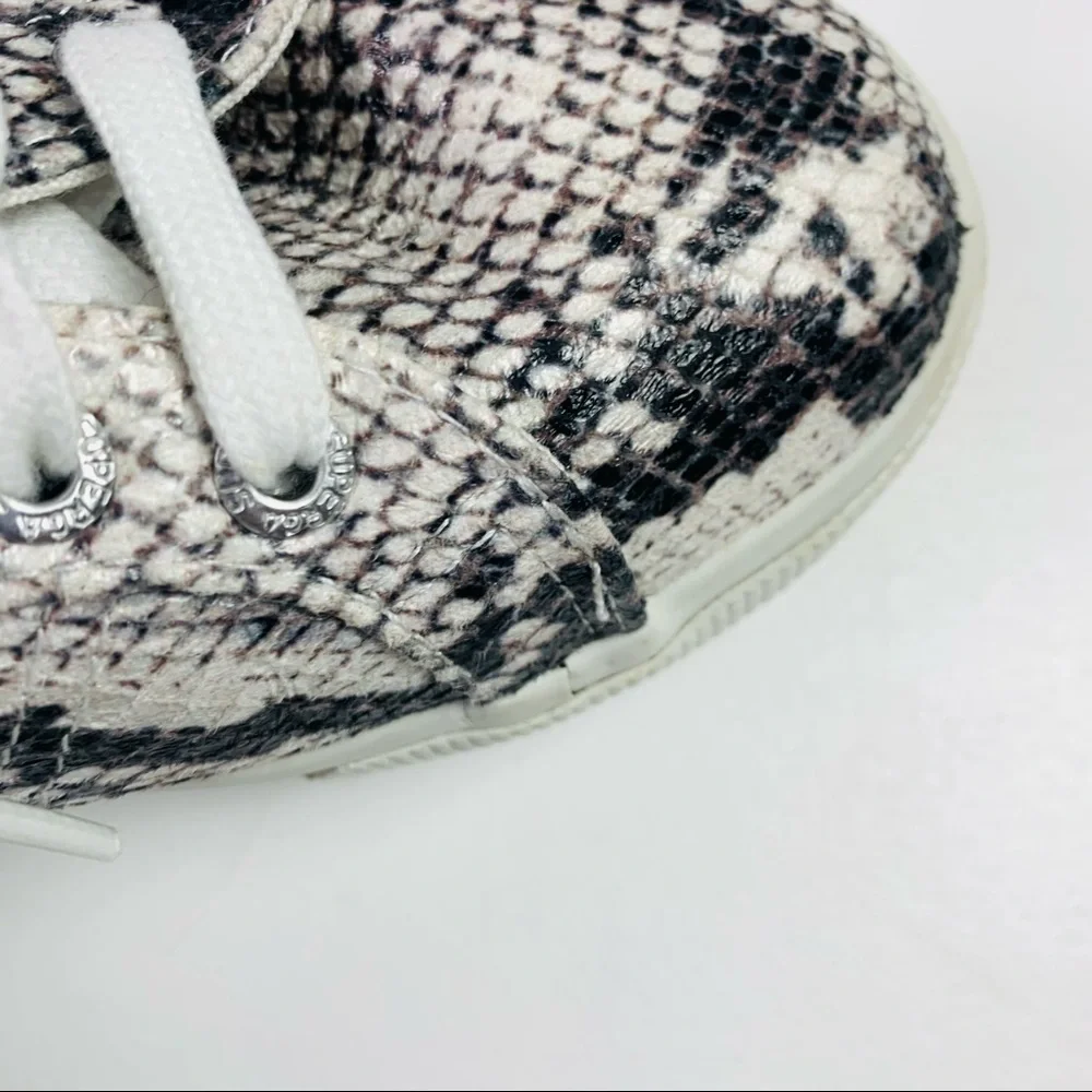 Superga‎ platform sneakers women size 37 snake embossed